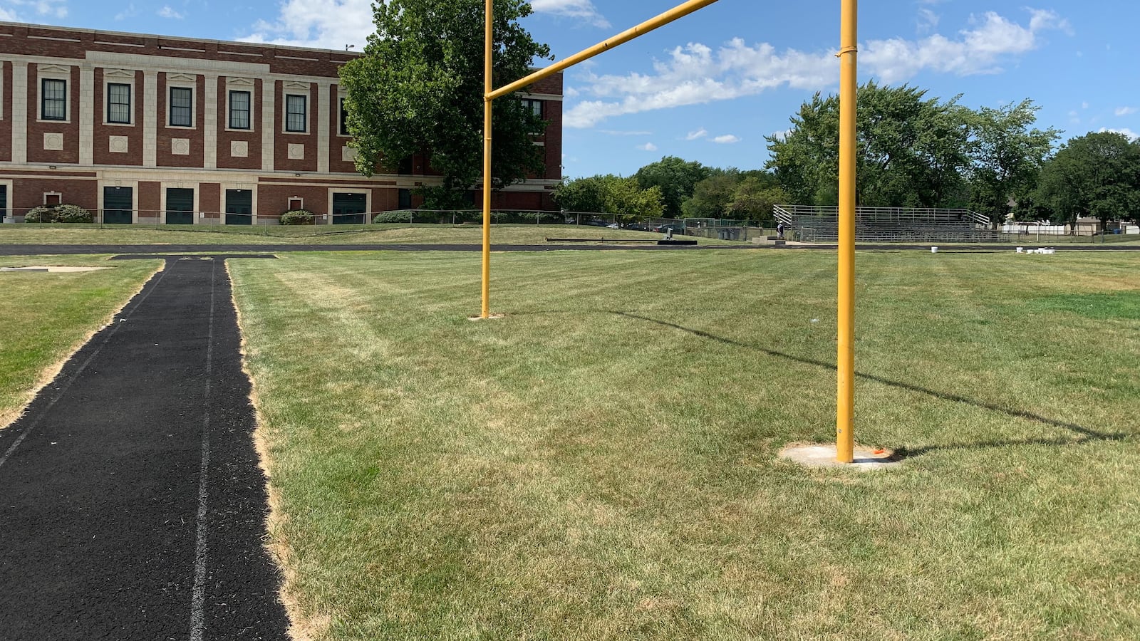 Morgan Park High School on Chicago's Southwest Side is in line for $23 million in upgrades, including new sports fields.