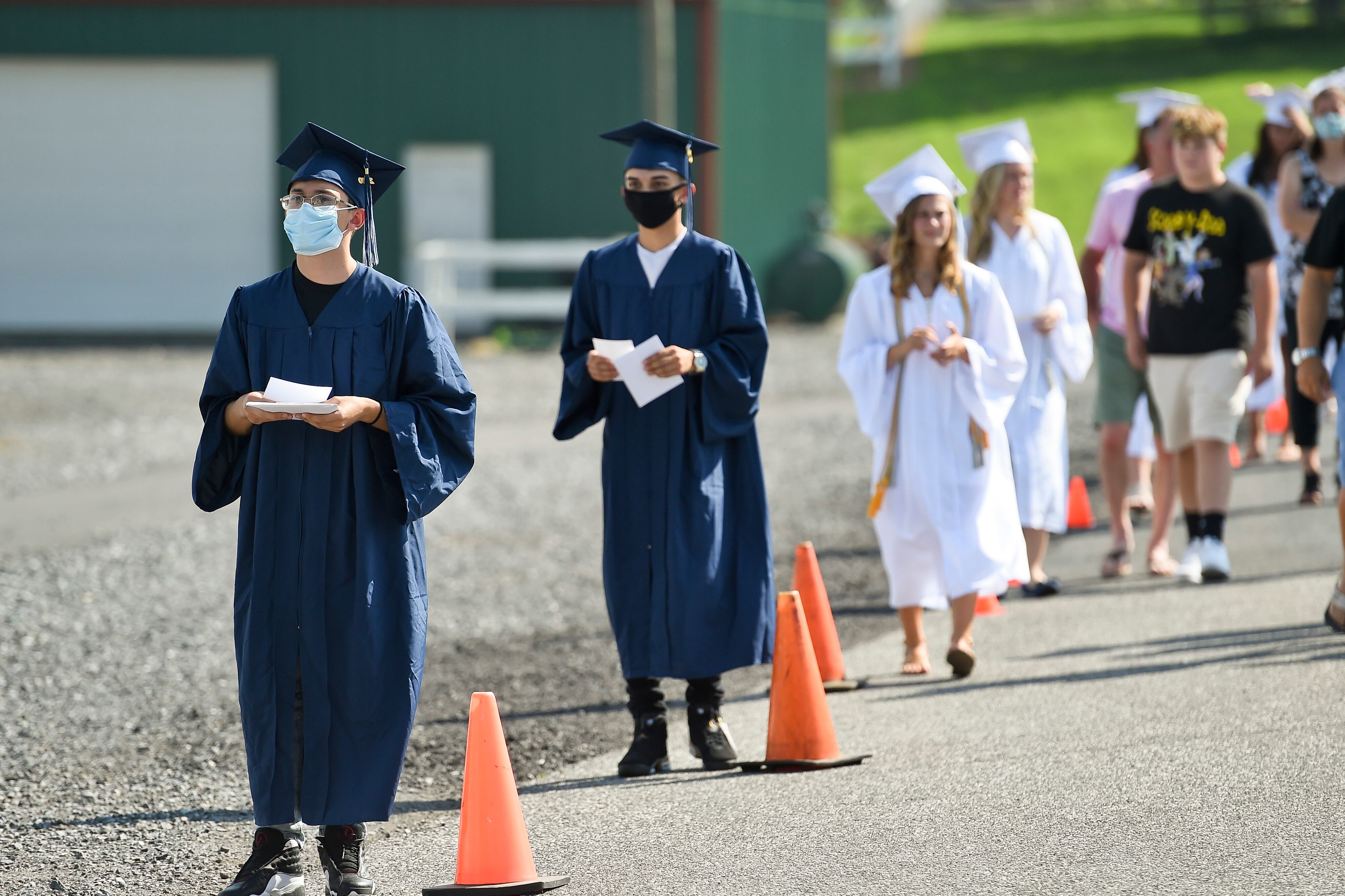 High School Graduation Modified To Prevent The Spread Of Coronavirus COVID-19