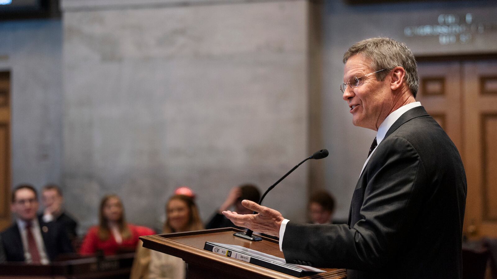 Gov. Bill Lee will release his first proposed budget and deliver his first State of the State address on Monday at the State Capitol.