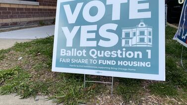 Chicago referendum to raise real estate transfer tax to help homeless voted down, unofficial election result show