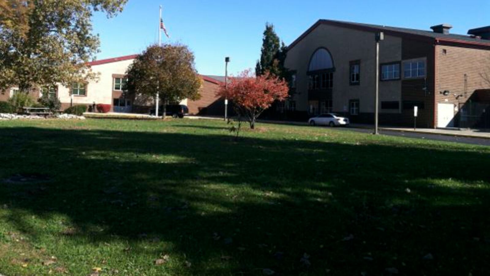 The building that houses Key Learning Community, on the banks of the White River just west of downtown, should be evaluated for possible sale, an Indianapolis Chamber of Commerce report states. (Scott Elliott)