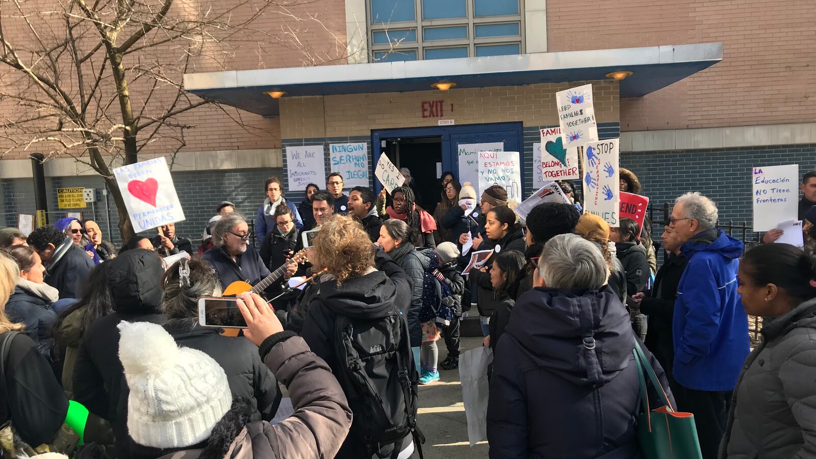 Rally Rights Customs and Border Protection Agents