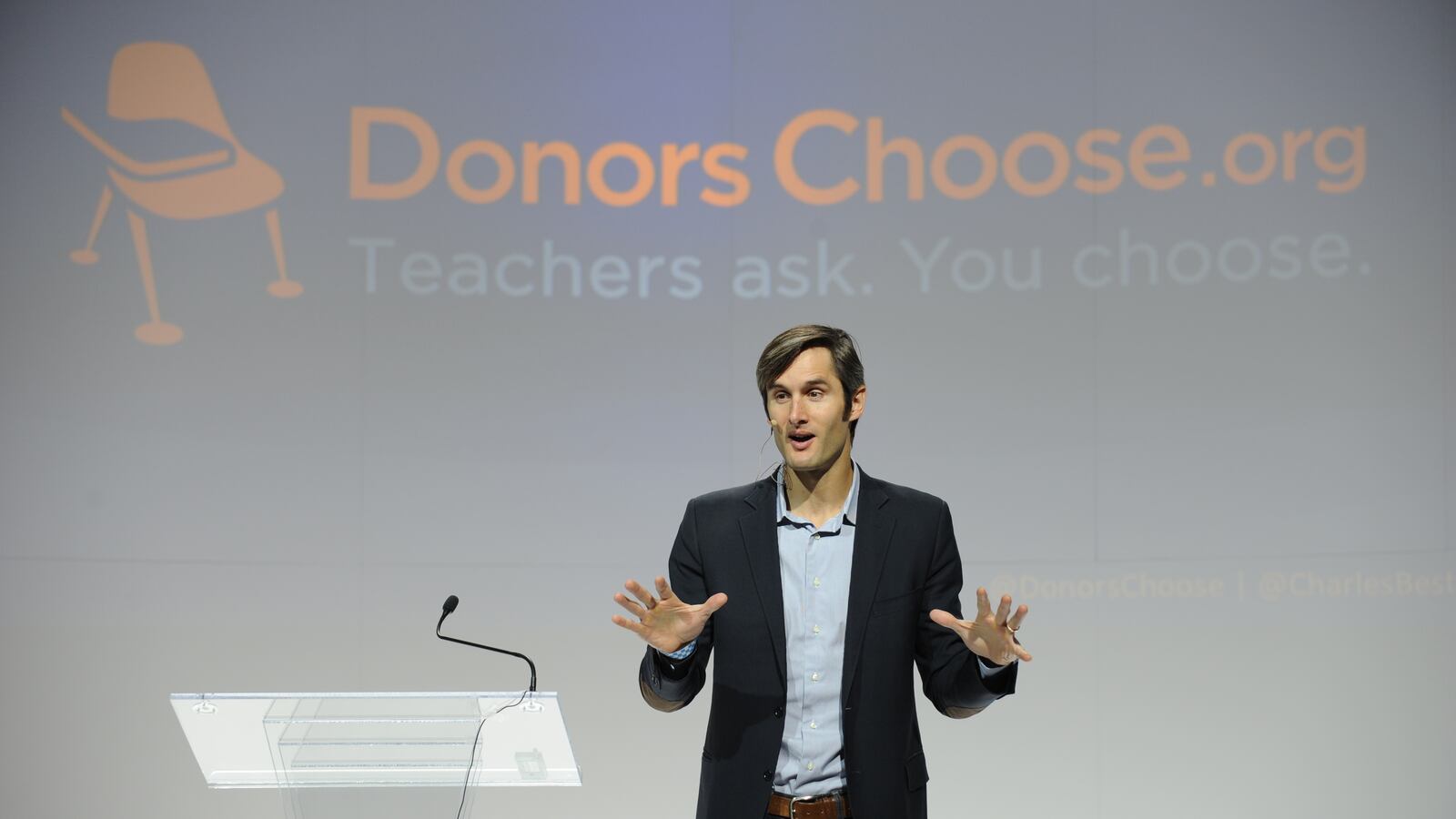 Charles Best is the founder and CEO of DonorsChoose, a crowdfunding website through which anyone in the world can donate money to any public school teacher in the country.