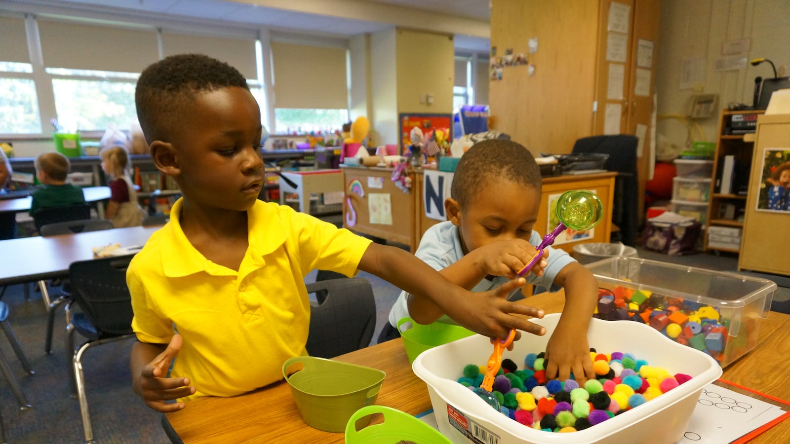 Preschoolers at School 55