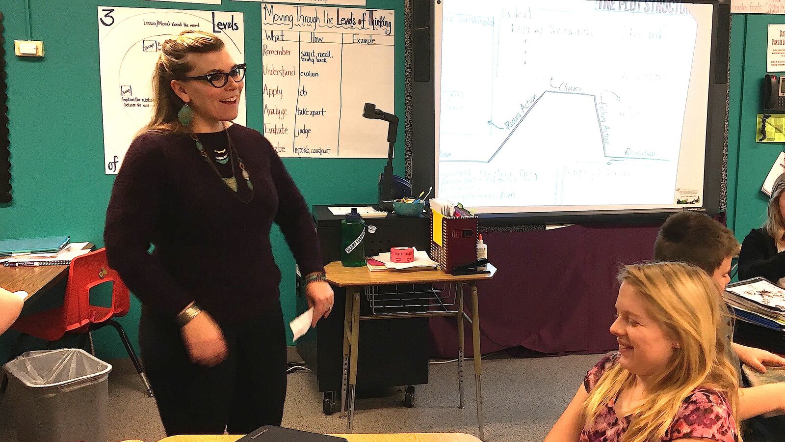 Jessica Moore teaches language arts at South Valley Middle School in Weld County.