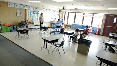 In a small Colorado district, dispute over teacher pay highlights challenges of sinking enrollment