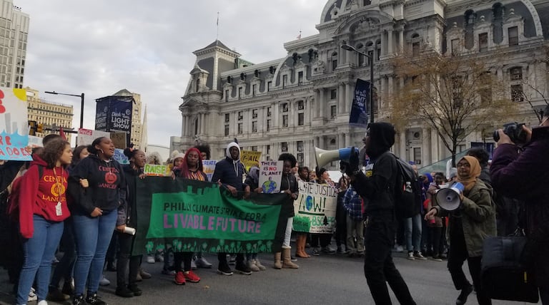 Philly students join in national Climate Strike