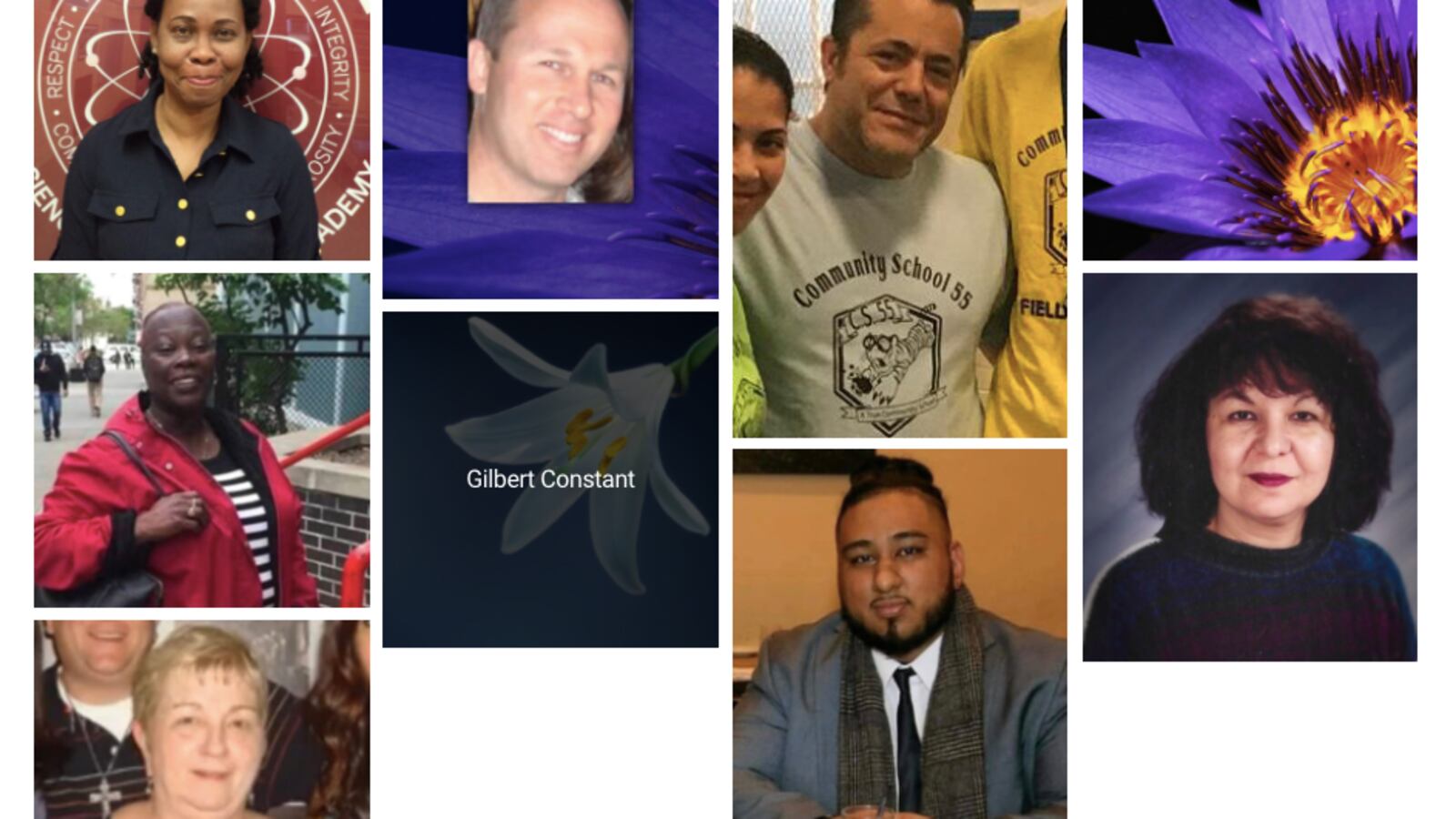 The United Federation of Teachers has collected these photos and posted them to a webpage launched to honor members who have died from presumed coronavirus complications.