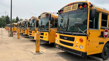 At one magnet school, Chicago’s bus crisis has parents grasping for options — or leaving