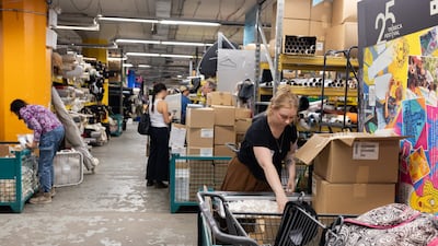 Dinosaur masks, easels, 1,000 top hats: Inside NYC’s free store for teachers