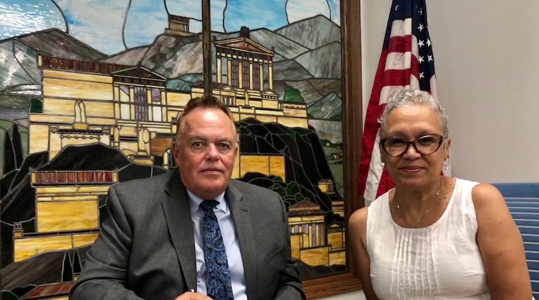 New school board members retrieve art, renovate office space to be more open