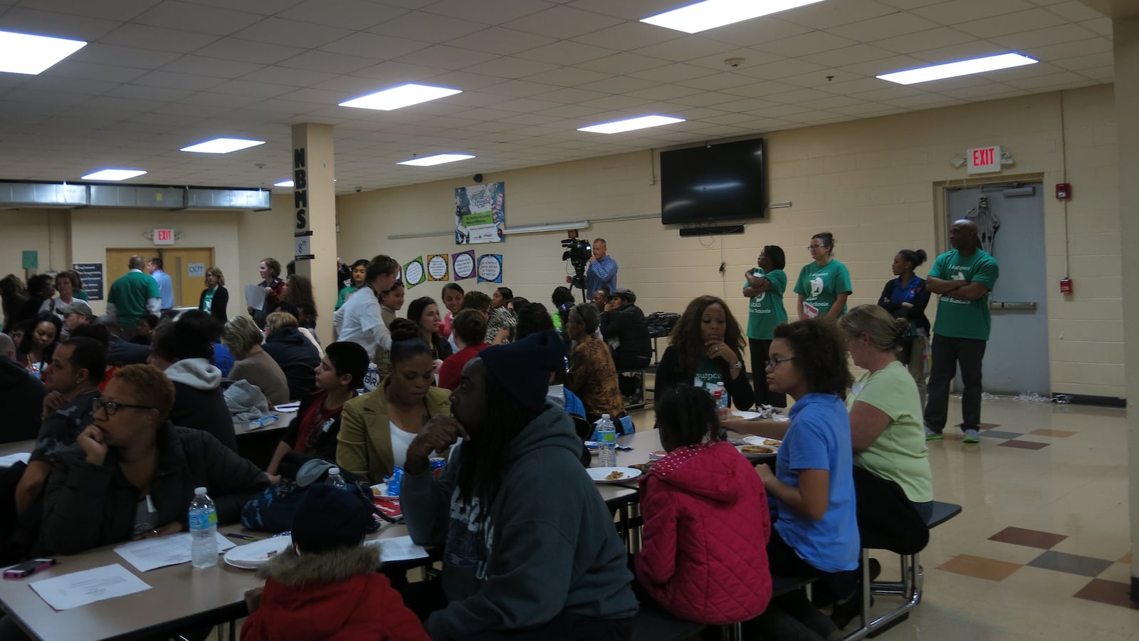 Parents, teachers, and community members packed a meeting at Neely’s Bend to discuss the possibility of takeover on Dec. 4