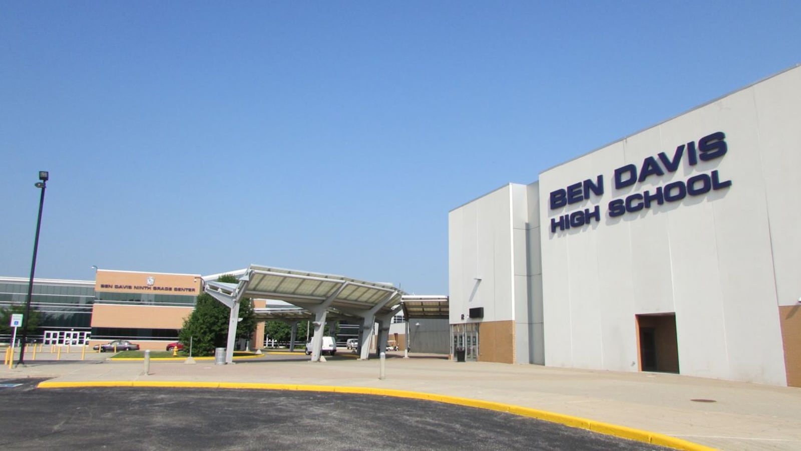 Wayne Township's Ben Davis High School. The district passed two referenda tonight to avoid staff layoffs.