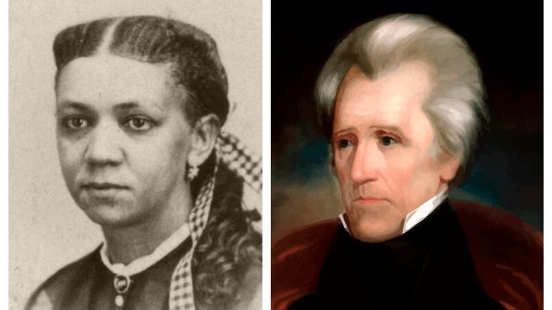 Fanny Jackson Coppin and former President Andrew Jackson