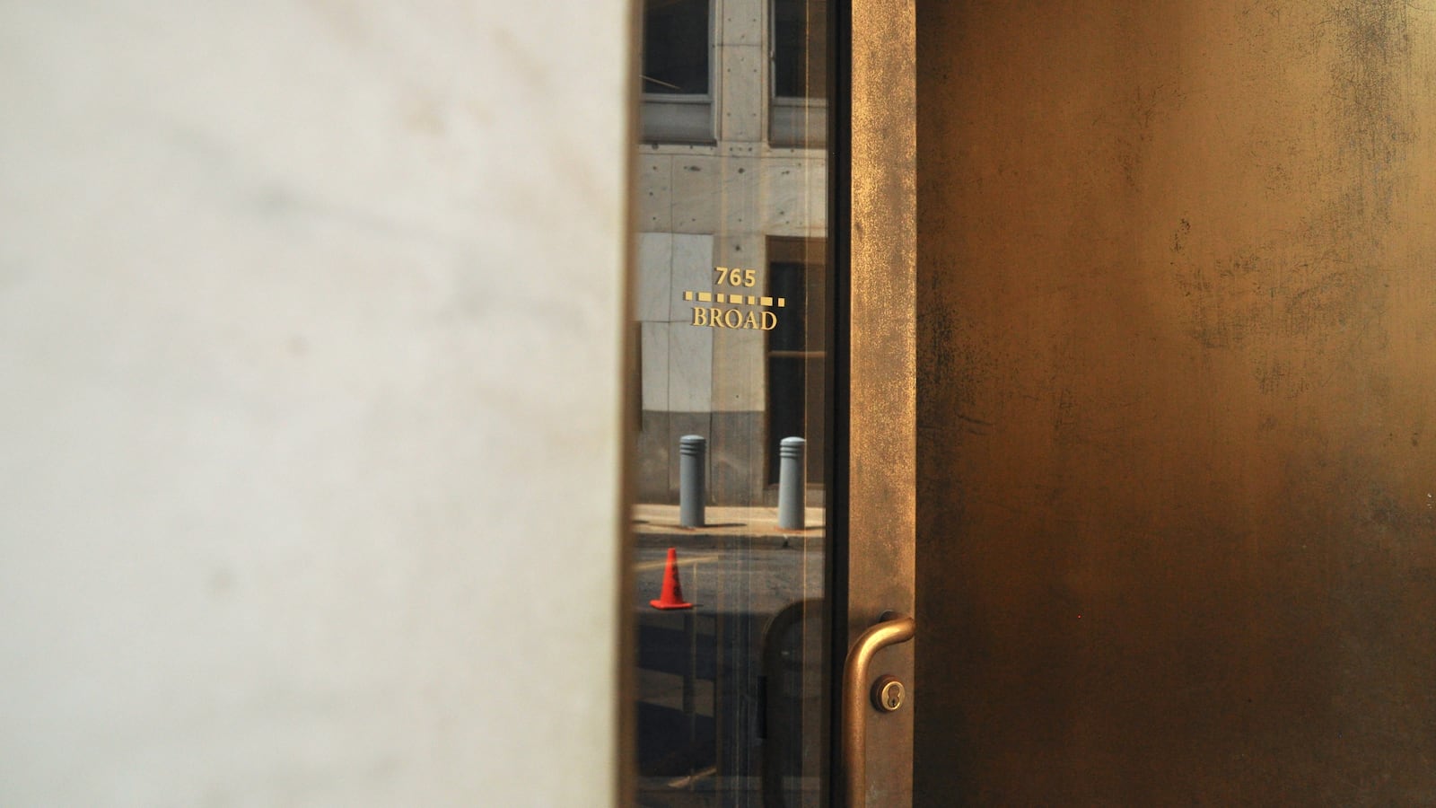 The Newark Public Schools office is located in downtown Newark on Broad Street. To enroll their children, parents had to visit the office in person because the enrollment website, Newark Enrolls, remains down.