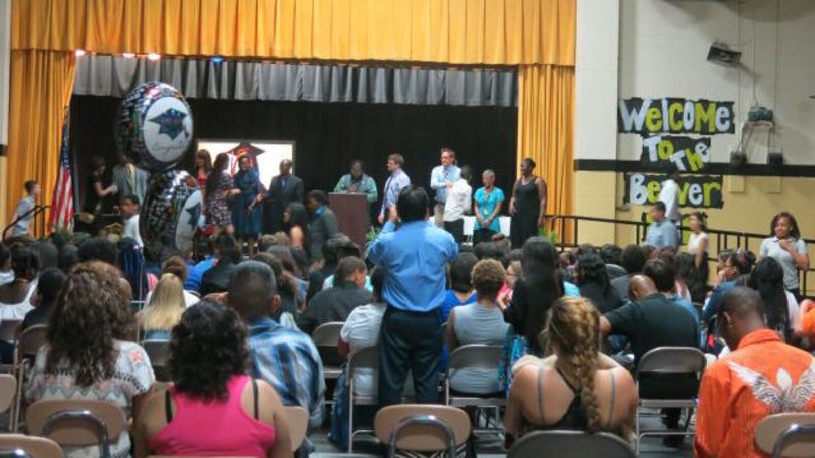 Eighth-grade students graduate May 26 from Neely's Bend Middle Prep School, which eventually will become Neely's Bend Collegiate Academy.