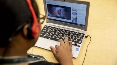 Most NYC students are learning online, but the city’s virtual teaching strategy remains elusive