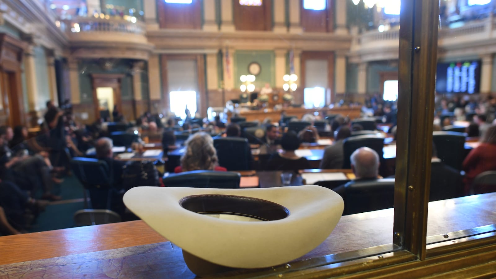 Opening day of the Colorado General Assembly, Jan. 8, 2020.