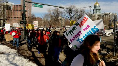 Arbitrator sides with Denver Public Schools in dispute with teachers union over pay raises