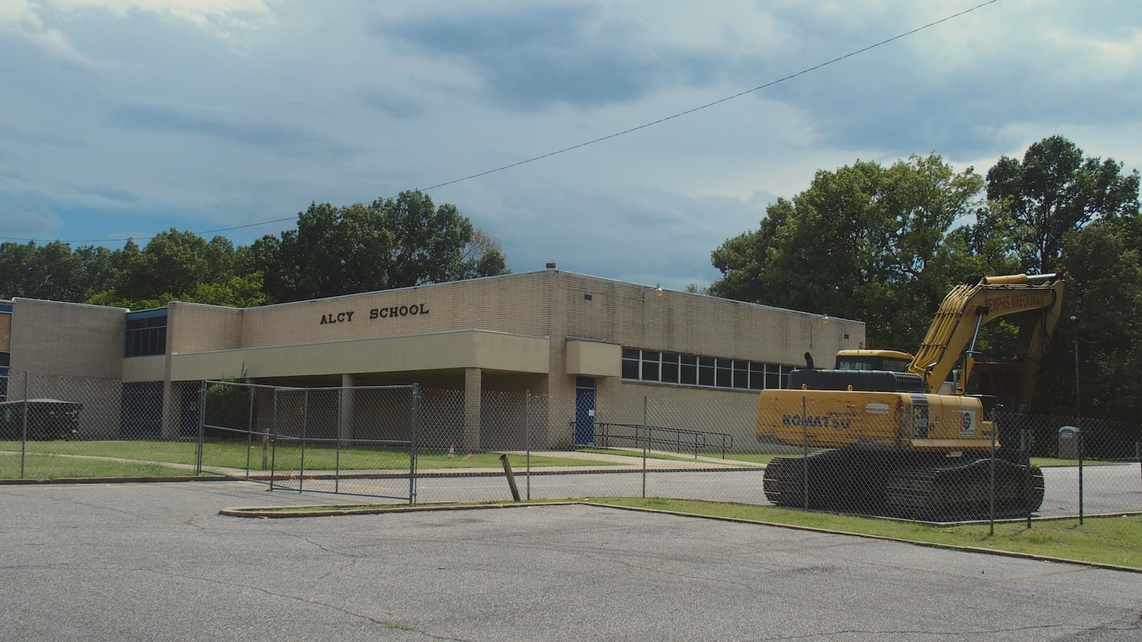 Alcy Elementary Schools is being demolished this summer to make way for a new building on the same property that will also house students from Charjean and Magnolia elementary schools.