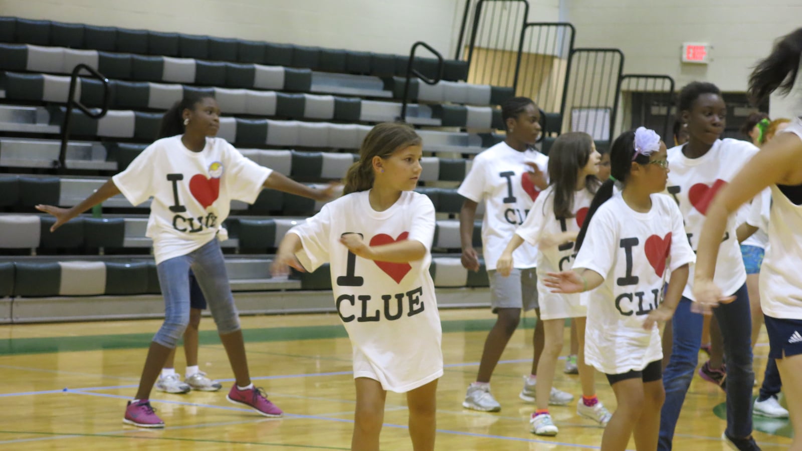 Students in Memphis attend a camp for CLUE, Shelby County's gifted program.