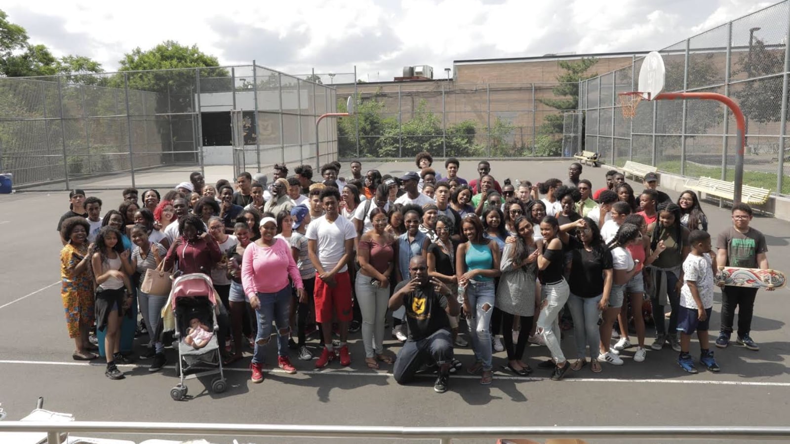 Jamaal Bowman with CASA graduates