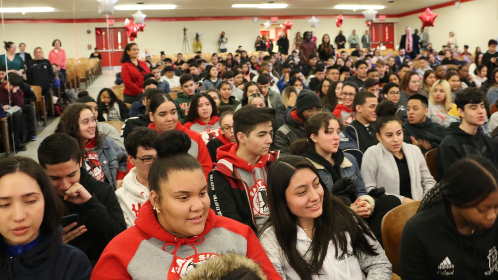 Students at East Side High School on Tuesday learned about a new teacher-prep program at their school.