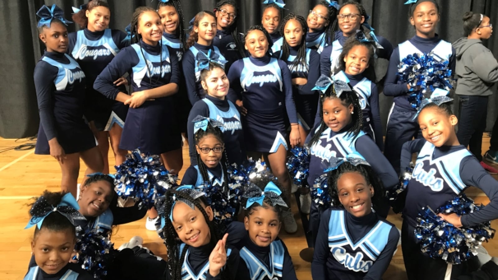 Students at Voyageur Academy, a charter school in Detroit. Superintendent Vergil Smith says Whitmer's vetoes would make it harder for the school to help teachers gain full certification.