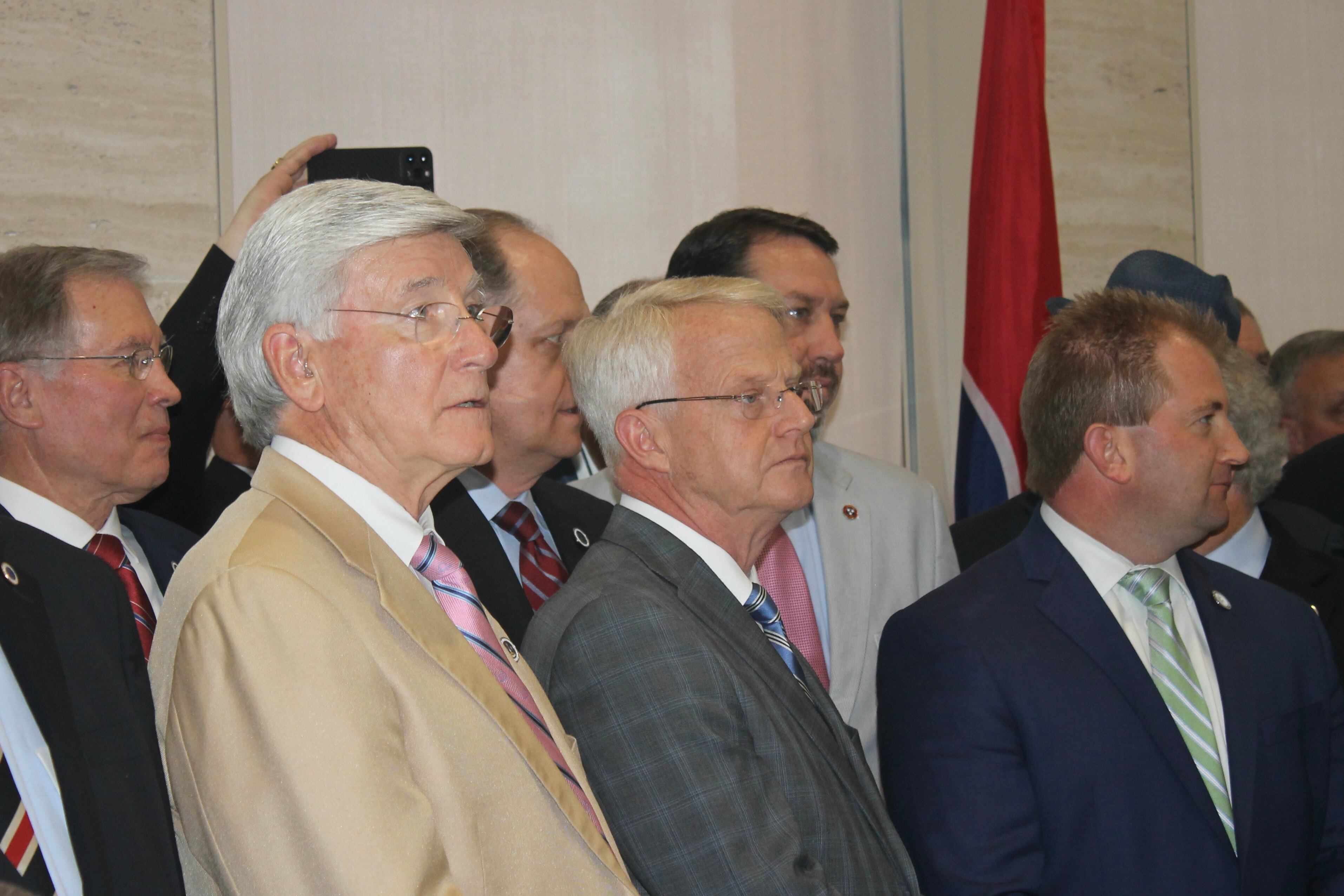 A group of men in business suits