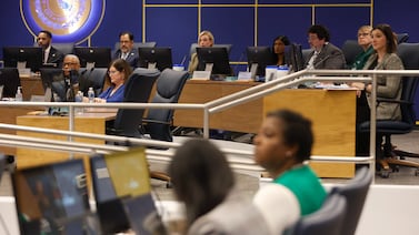 Chicago’s school board wrestles with the fate of two independently run schools facing closure