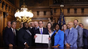 Pennsylvania’s budget has a big school funding hike, no vouchers — and money for cell phone pouches
