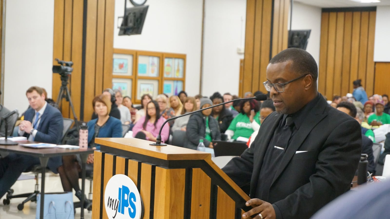 Principal Arthur Hinton has led School 48 for nearly three years.