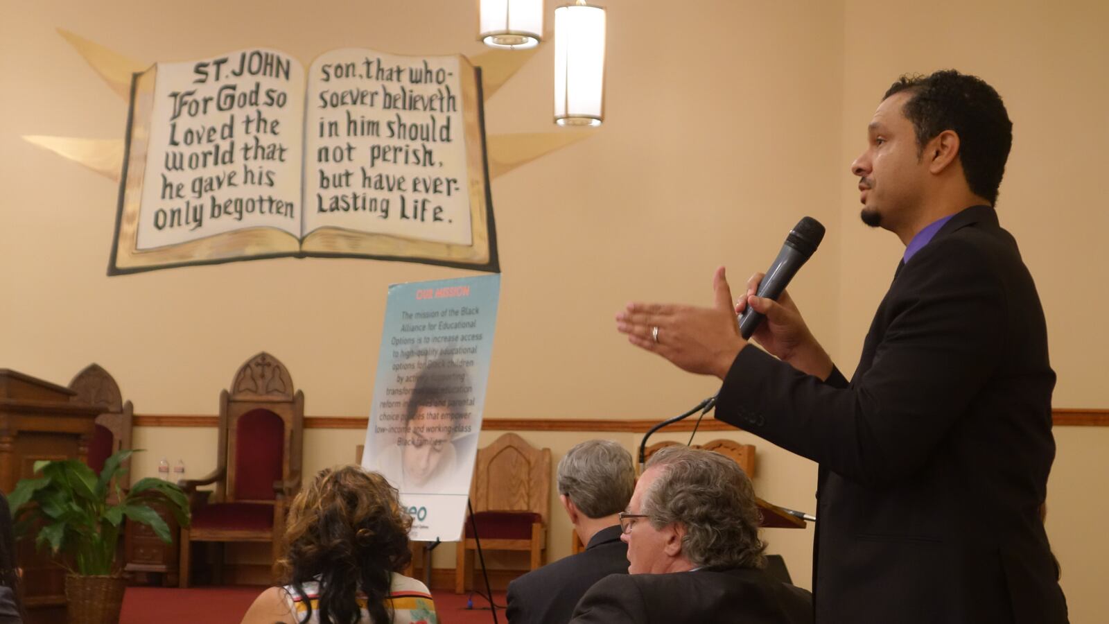 David Winston is running for the school board in District 5, which contains many rural and suburban voters.