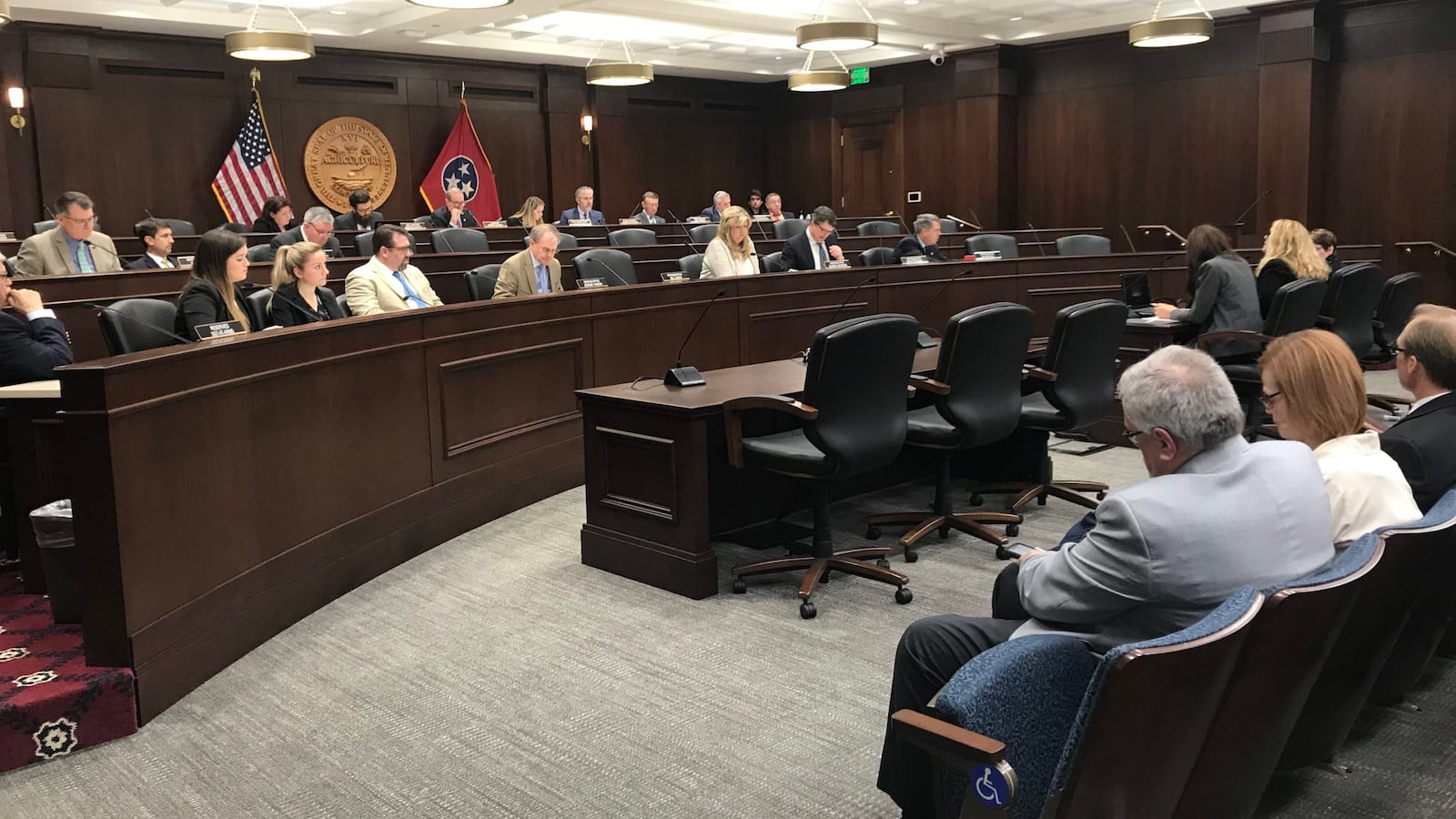 Tennessee Education Commissioner Penny Schwinn testifies Monday before the legislature's Government Operations Committee.