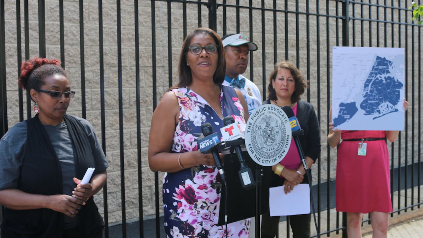 Public Advocate Letitia James announced a report earlier this month criticizing the city's special education voucher program.