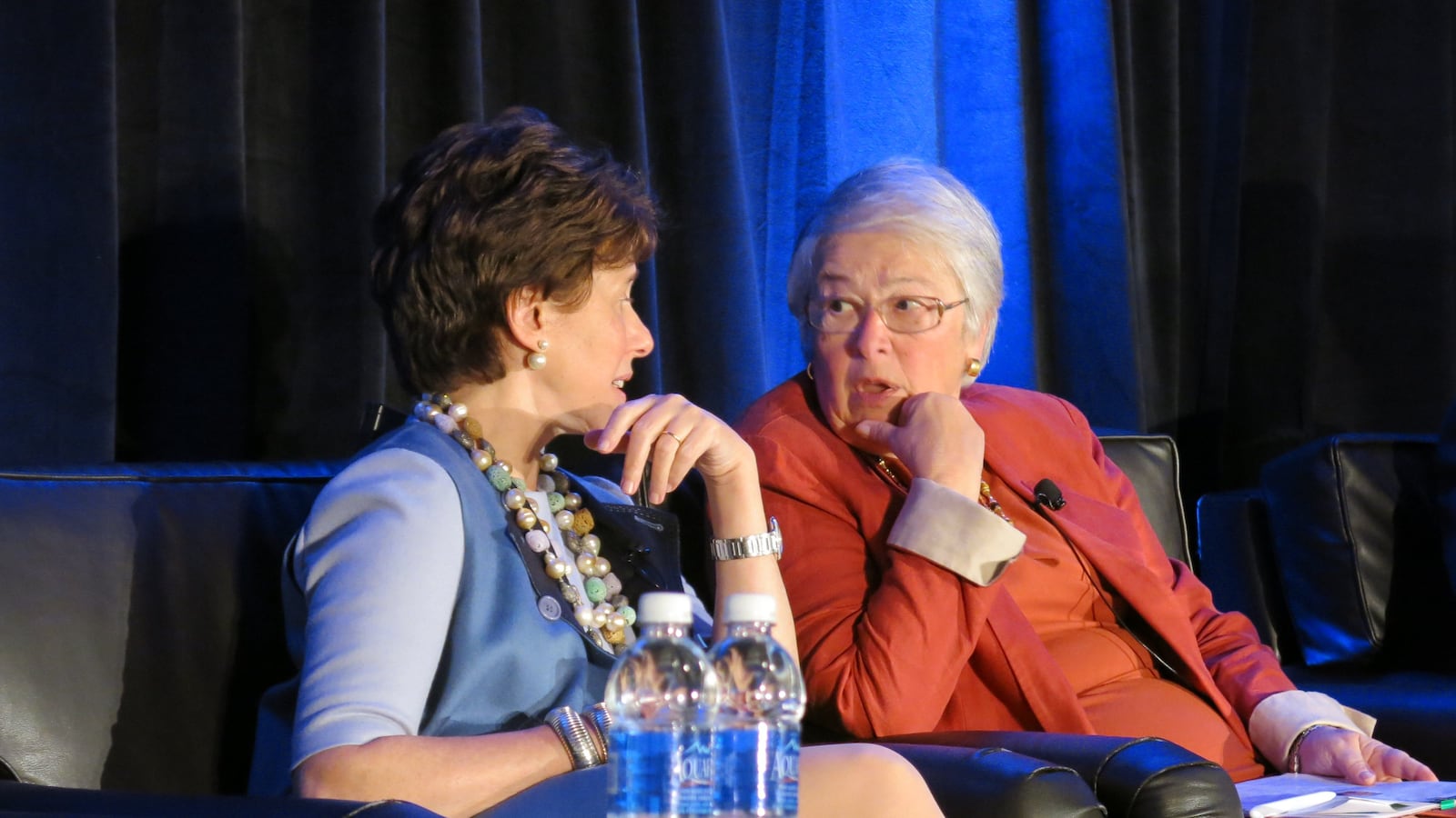 State Board of Regents Chancellor Merryl Tisch (left) and city schools Chancellor Carmen Fariña.