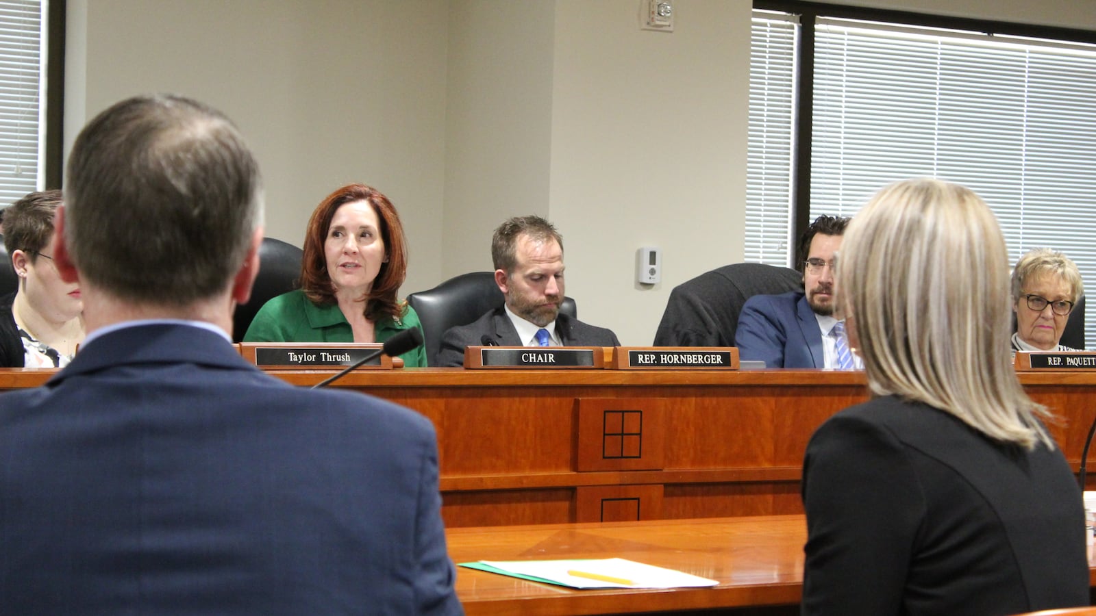 The Michigan House of Representatives education committee, and chair Pamela Hornberger, must decide whether to delay a scheduled increase in the role of test scores in teacher evaluations from 25 to 40 percent.