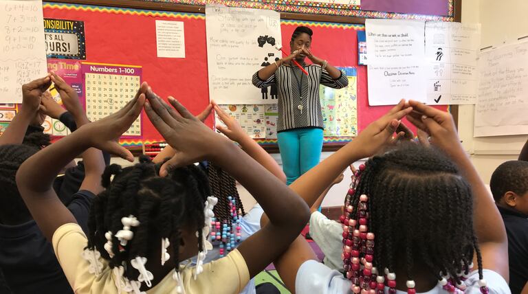 The Detroit school district sets the stage to improve in key areas such as enrollment, absenteeism