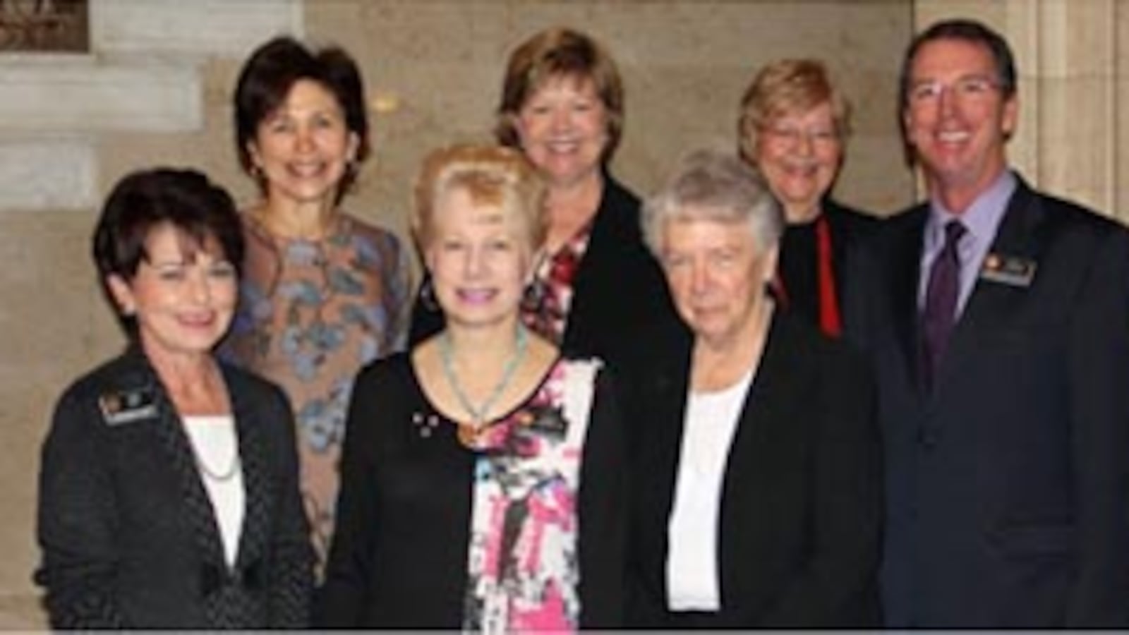 The State Board of Education's smiling official photo