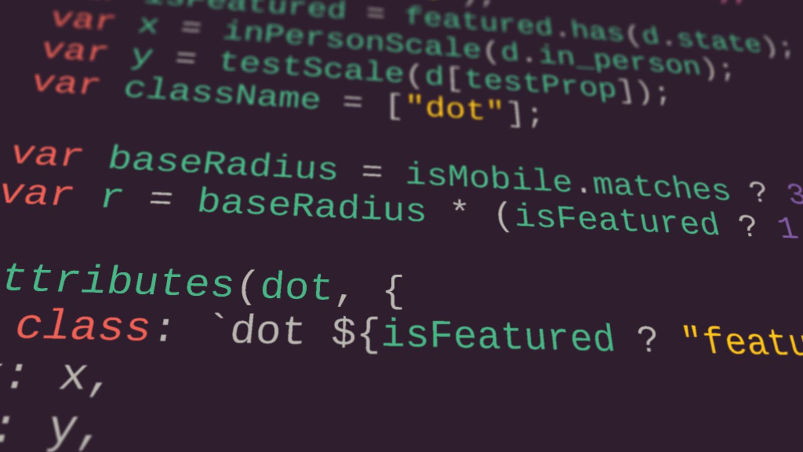 An image of some graphic rendering code