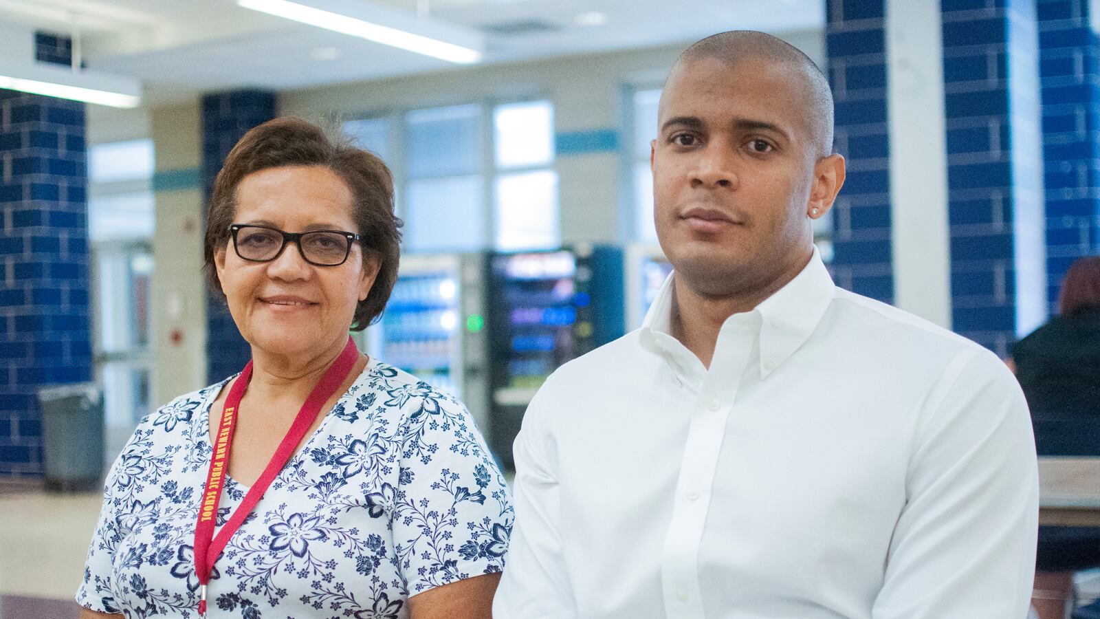 Iris Markle and Jesus Gomez will be tag teaming the Spanish teacher position at Newark's Science Park High School in the fall.