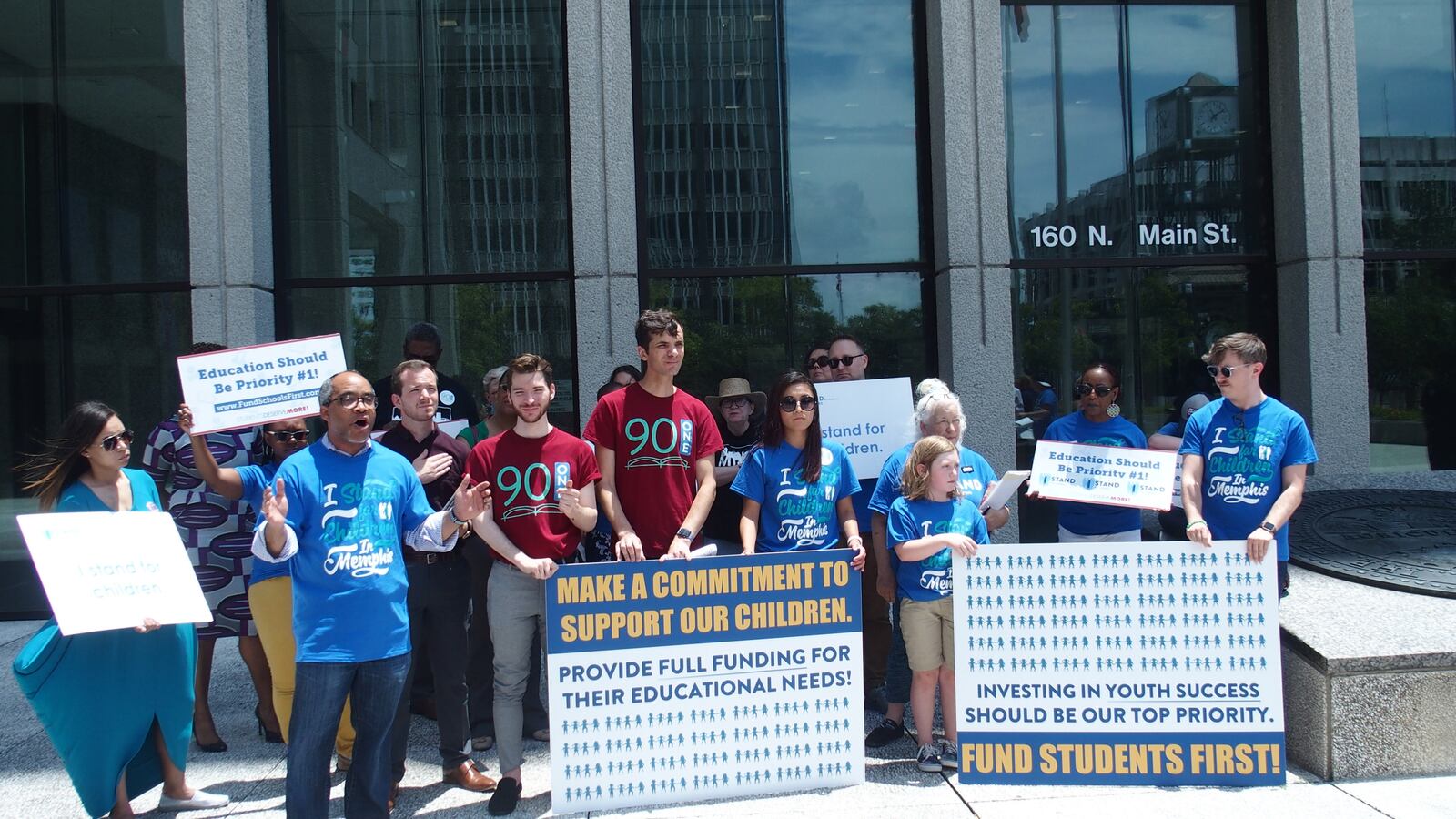 Cardell Orrin, city director of Stand for Children Tennessee, an education advocacy organization, called on Shelby County Commissioners to approve an additional $7.5 million for school operations including expanding freshmen academies, ACT prep and English language learning programs in 2019. The commission ultimately recommended to defer a vote to fund $1.9 million of that request.