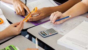 She teaches college-level math, combining approaches from the U.S. and India