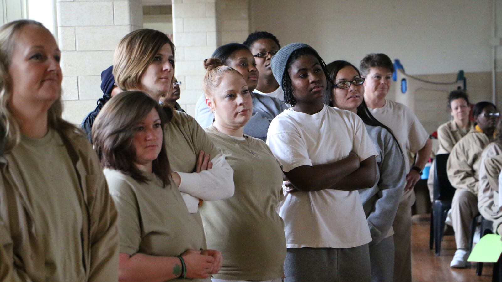 Inmates at the Indiana Women's Prison.