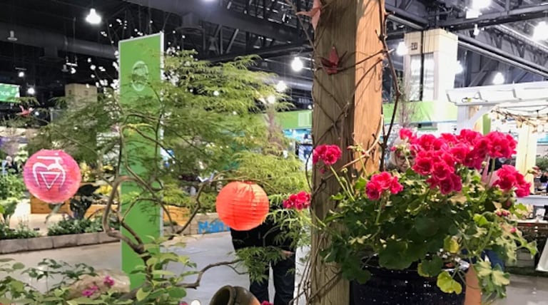Saul students create a zen garden at Philly Flower Show