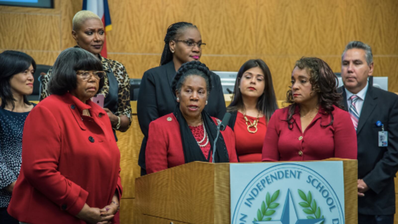 Houston school board members and elected officials discussed the departure of their superintendent Richard Carranza, who will be New York City's next schools chief.