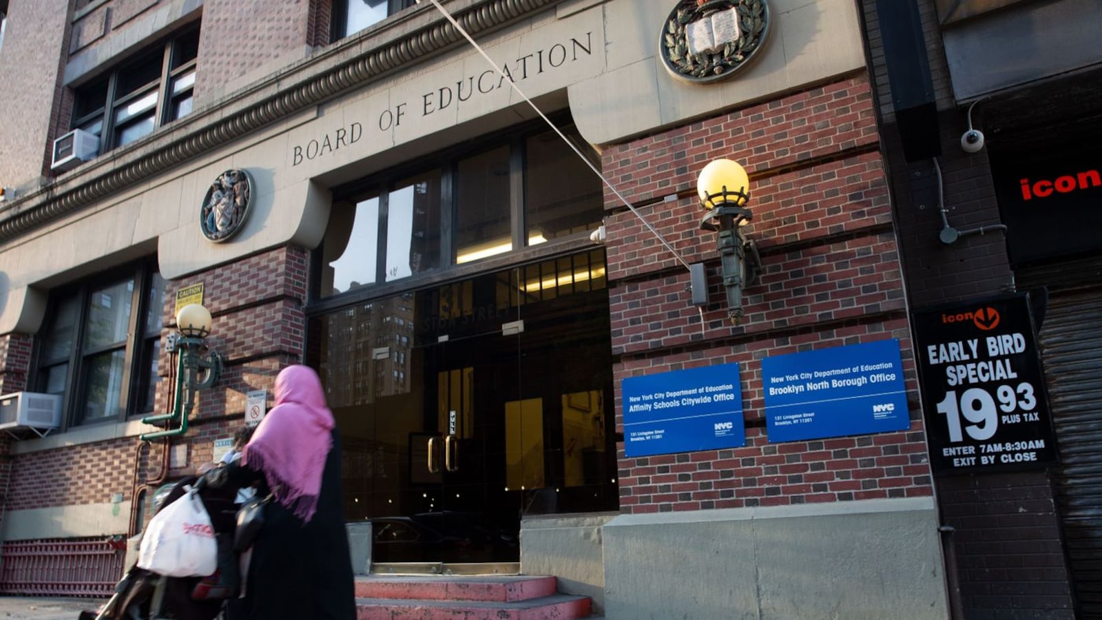 The Department of Education building at 131 Livingston St. in Downtown Brooklyn, where special education impartial hearings are held.