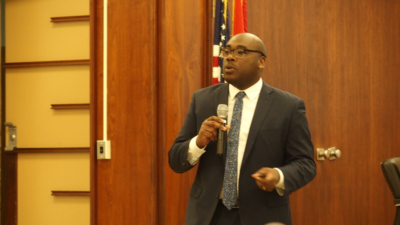 Deputy superintendent Lin Johnson