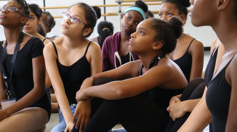 Boot camp for budding ballerinas and bassoonists seeks to diversify city’s arts-based high schools