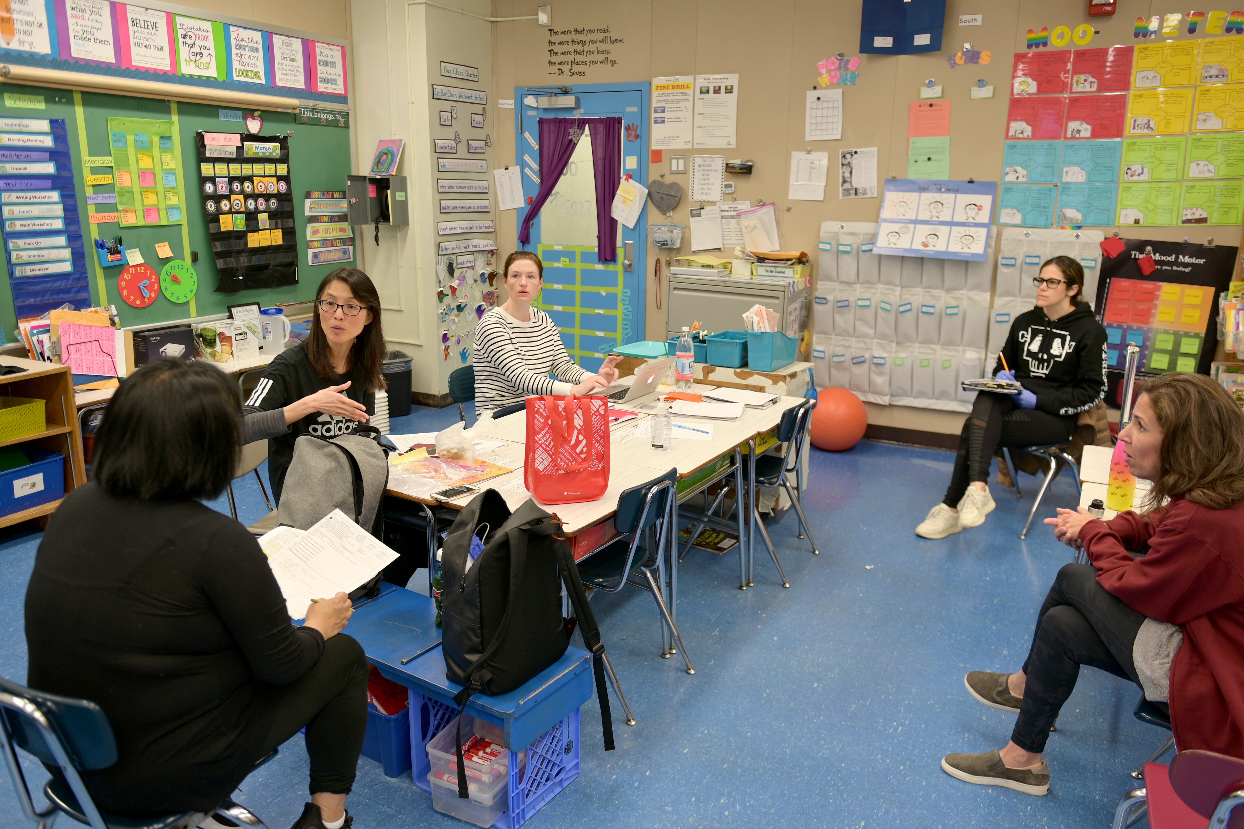 New York City School Prepares For Long Shutdown Due To Coronavirus Outbreak